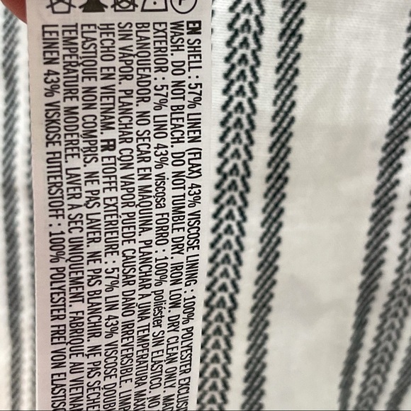 Forever 21 stripe button front balearic beach coll - Picture 6 of 7